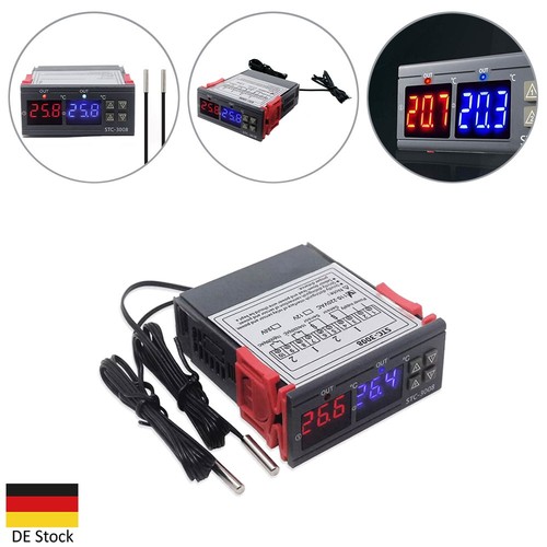 Digitaler led temperaturregler - digitaler,
