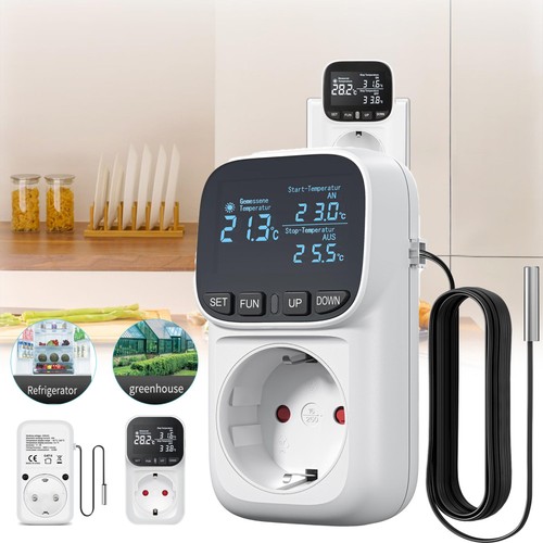 Temperaturregler steckdose - temperaturregler,