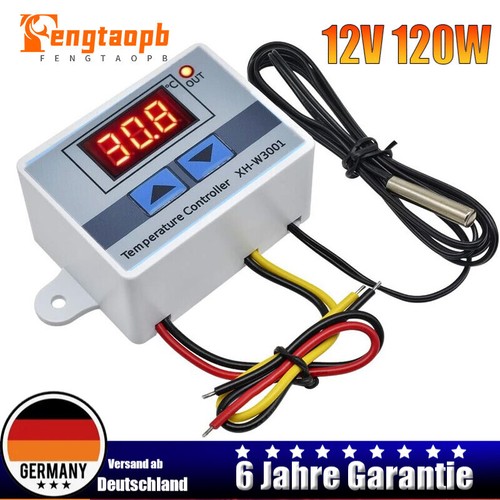 Temperaturregler 12v digitaler - 12v,