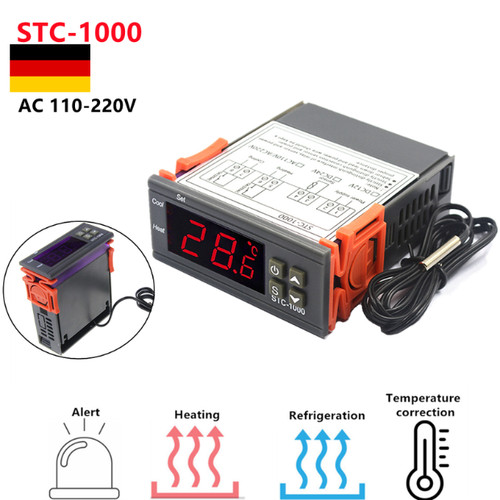 Digitaler temperaturregler - digitaler,