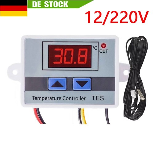 Digital led temperaturregler - digital,
