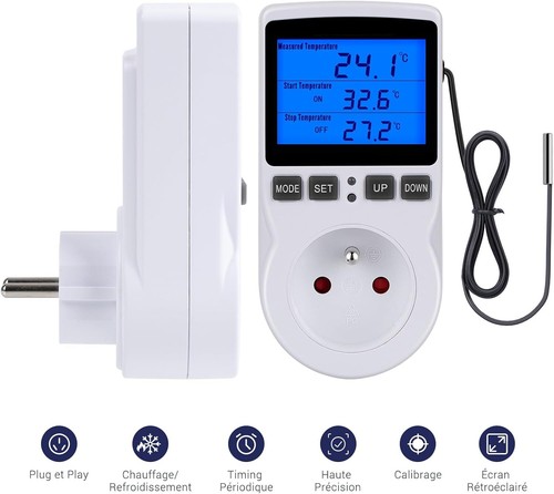 Digitaler temperaturregler - temperaturregler, fr