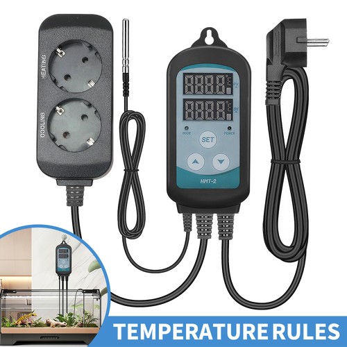 Digital led temperaturregler - digital,