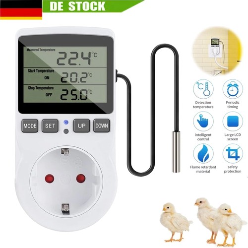 230v temperaturregler - 230v,