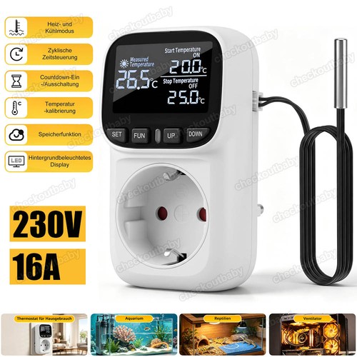 Temperaturregler - 1-4x,