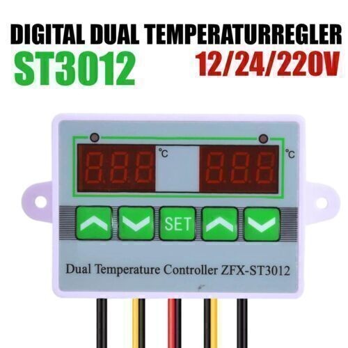 Digital dual temperaturregler - dual,