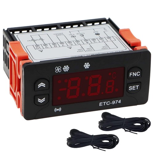 Digitaler led temperaturregler - digitaler,