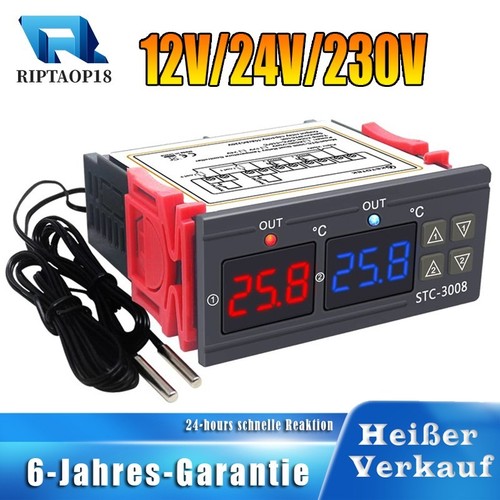 Digitaler temperaturregler mit - digitaler,