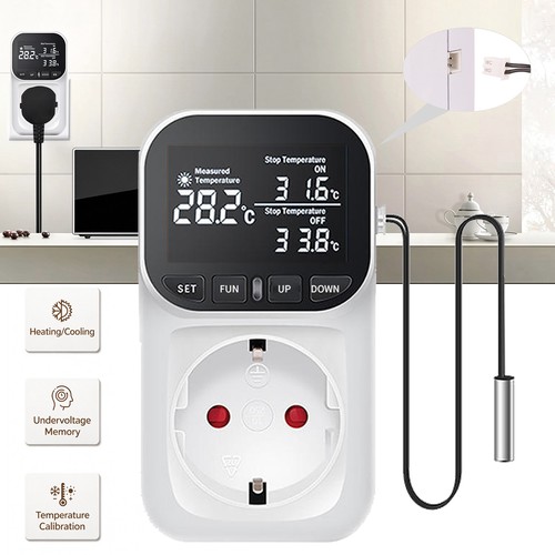 Digitaler temperaturregler - digitaler,