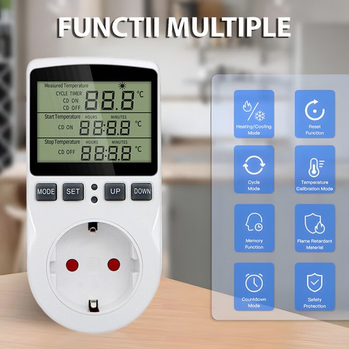 Temperaturregler steckdose - temperaturregler,